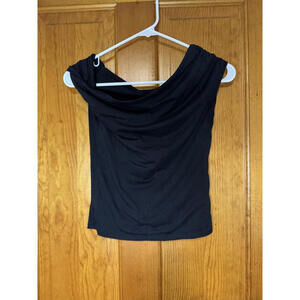 Abercrombie & Fitch Women's Black Sleeveless Top XS